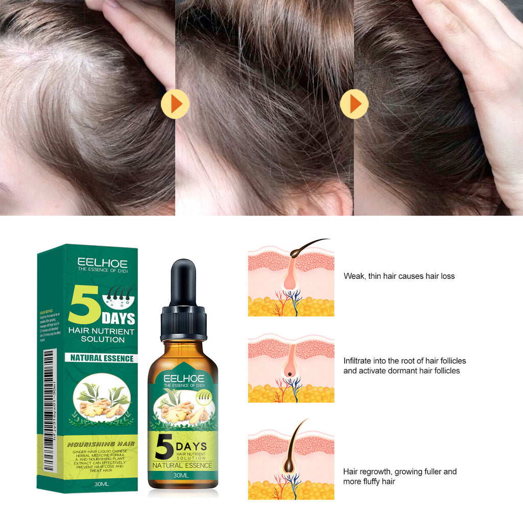Aceite de Jengibre para el Cabello