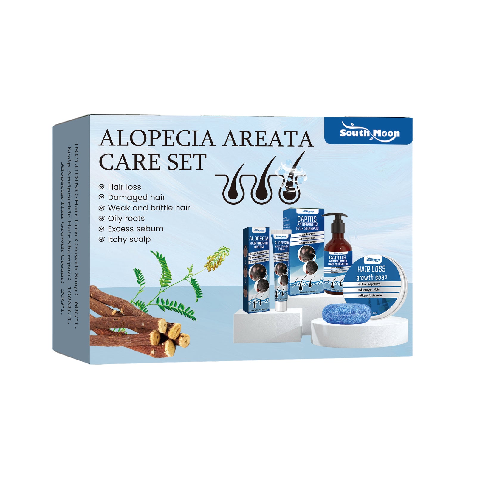 Set de Cuidado Capilar Anticaída