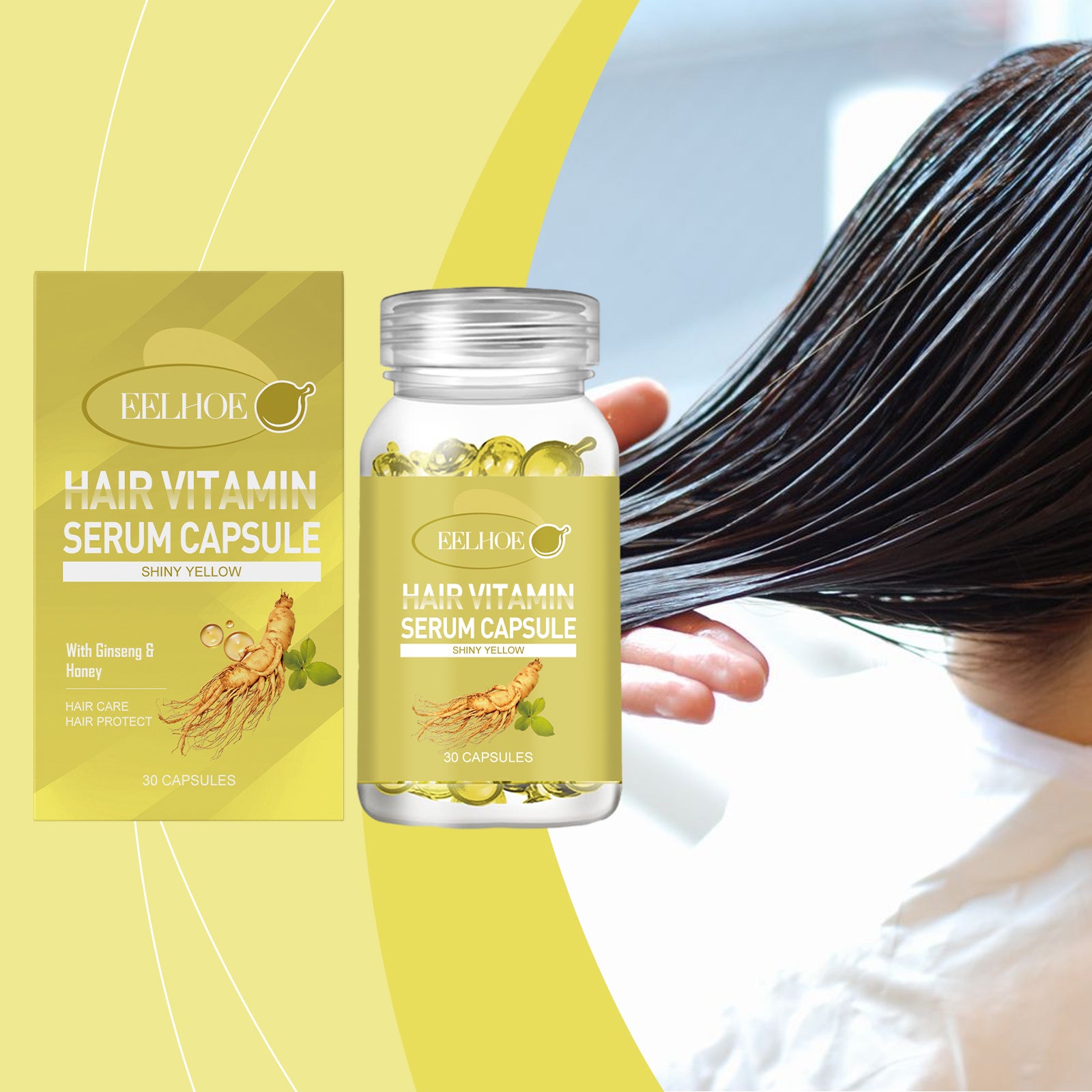 Cápsulas de Aceite Esencial Capilar