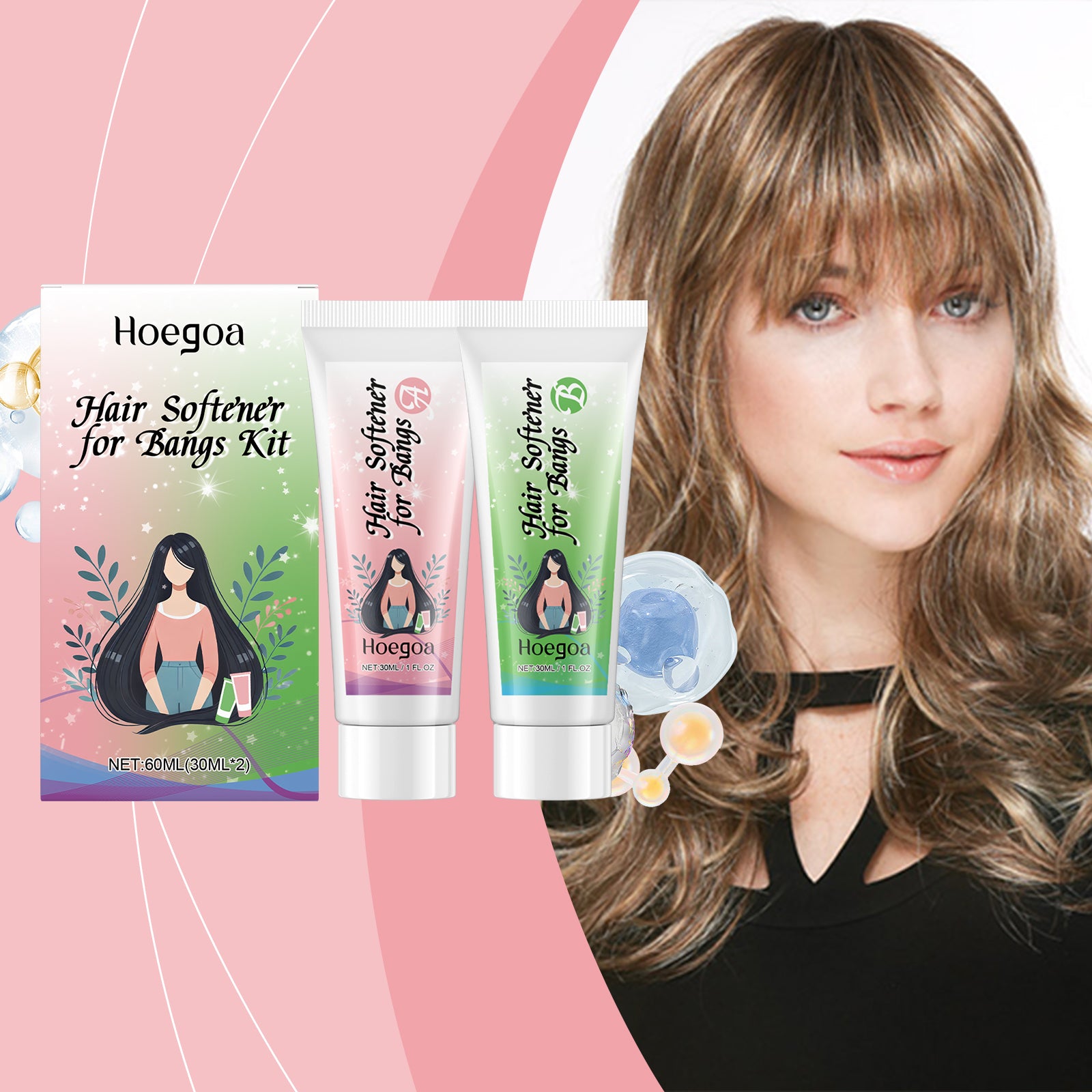 Crema Suavizante para Flequillo