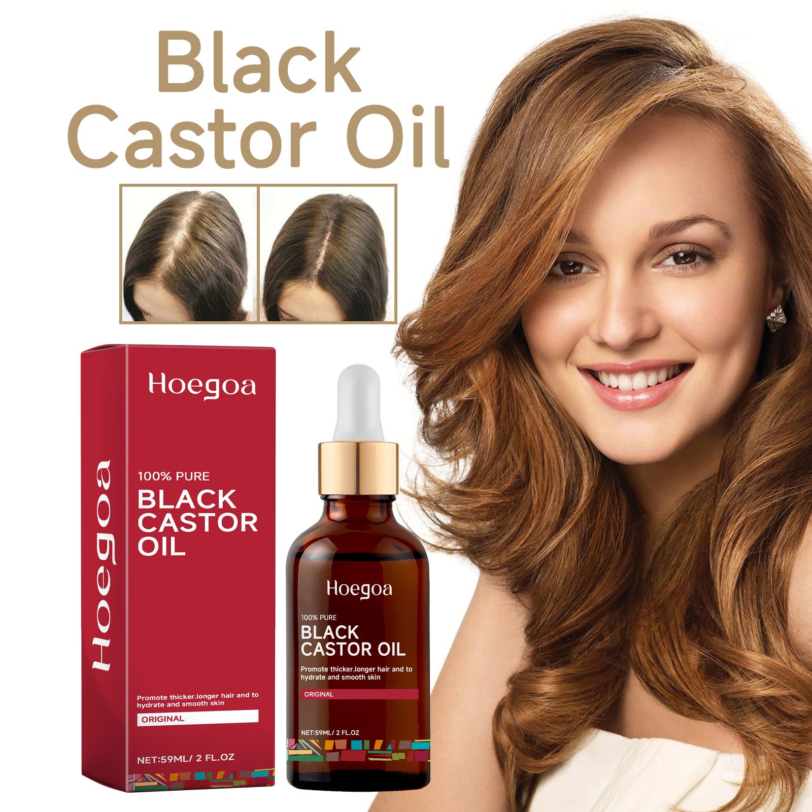 Aceite de Ricino Negro Puro