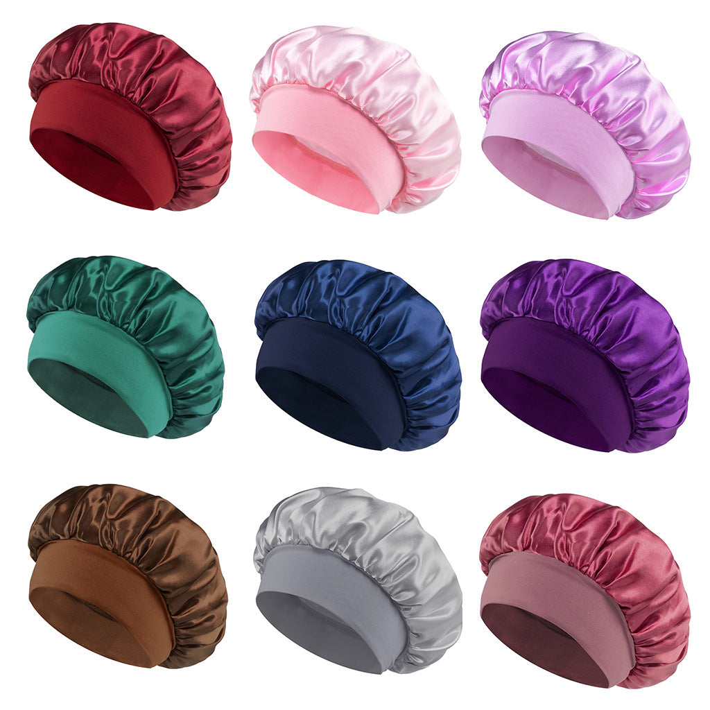 Gorro de Baño Satén Ala Ancha